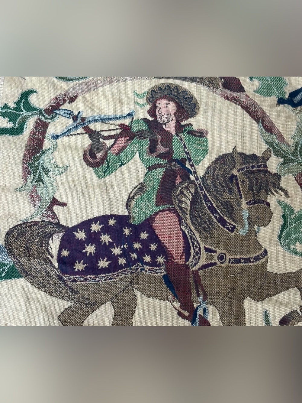 Vintage Kravet Biltmore Estate Collection Medieval Tapestry Fabric